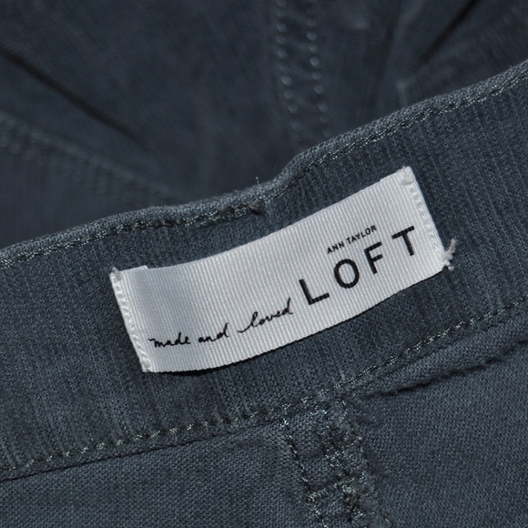 ANN TAYLOR Teal Modern Skinny Corduroy Pants [F7] - Picture 4 of 7